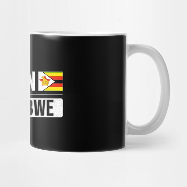 Made In Zimbabwe - Gift for Zimbabwean With Roots From Zimbabwe by Country Flags